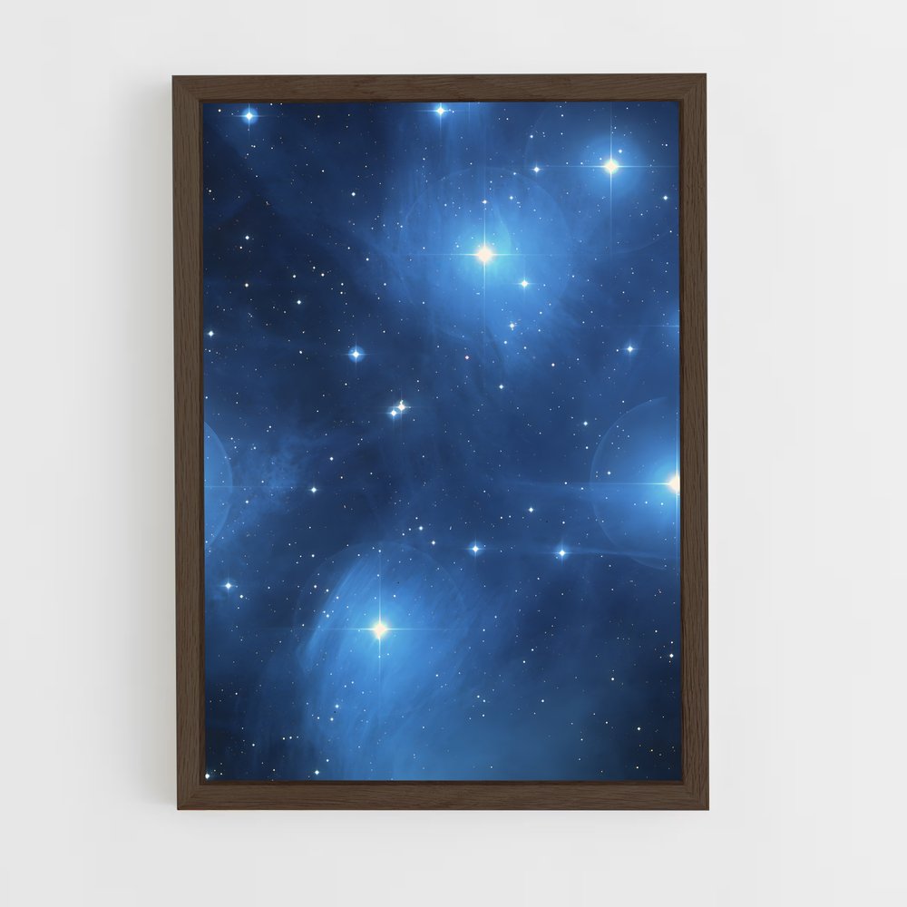 Poster Éblouissant Amas de Galaxies (vue 5)
